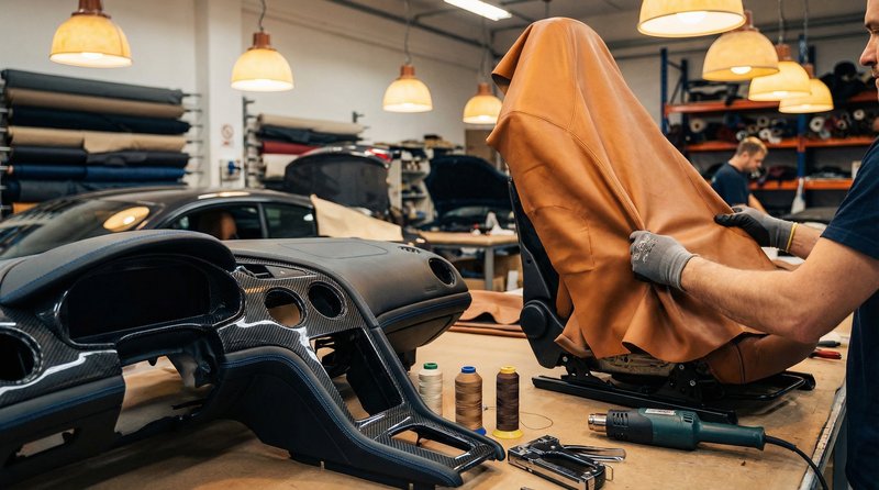 肉丝改装视频教程：豪华内饰改装